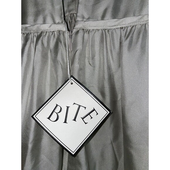 BITE Studios Women’s Prato Organic Silk Satin Maxi Dress size 8US/12US NWT - Picture 9 of 13